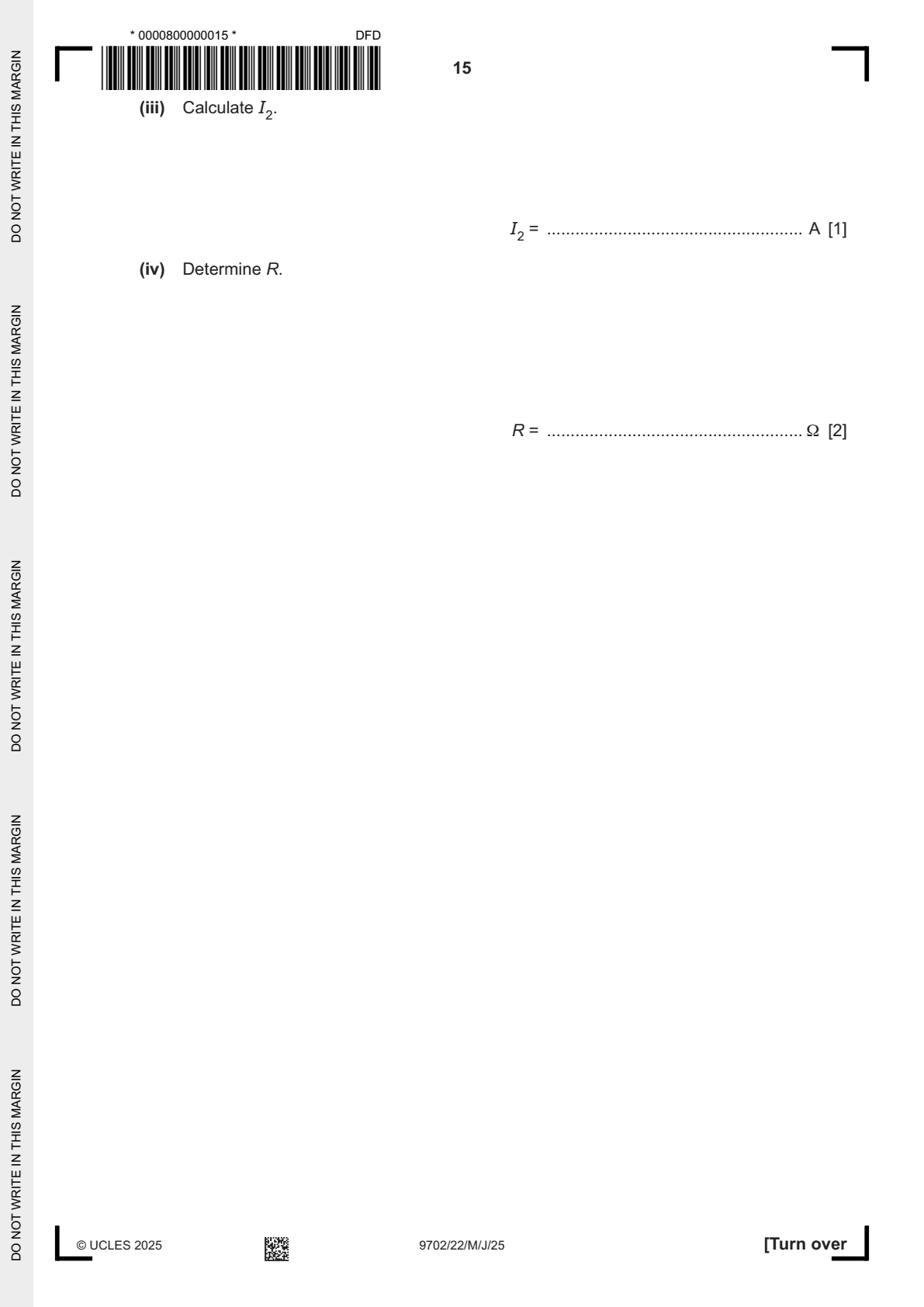 9702 / 22 question 6, page 2 of 3