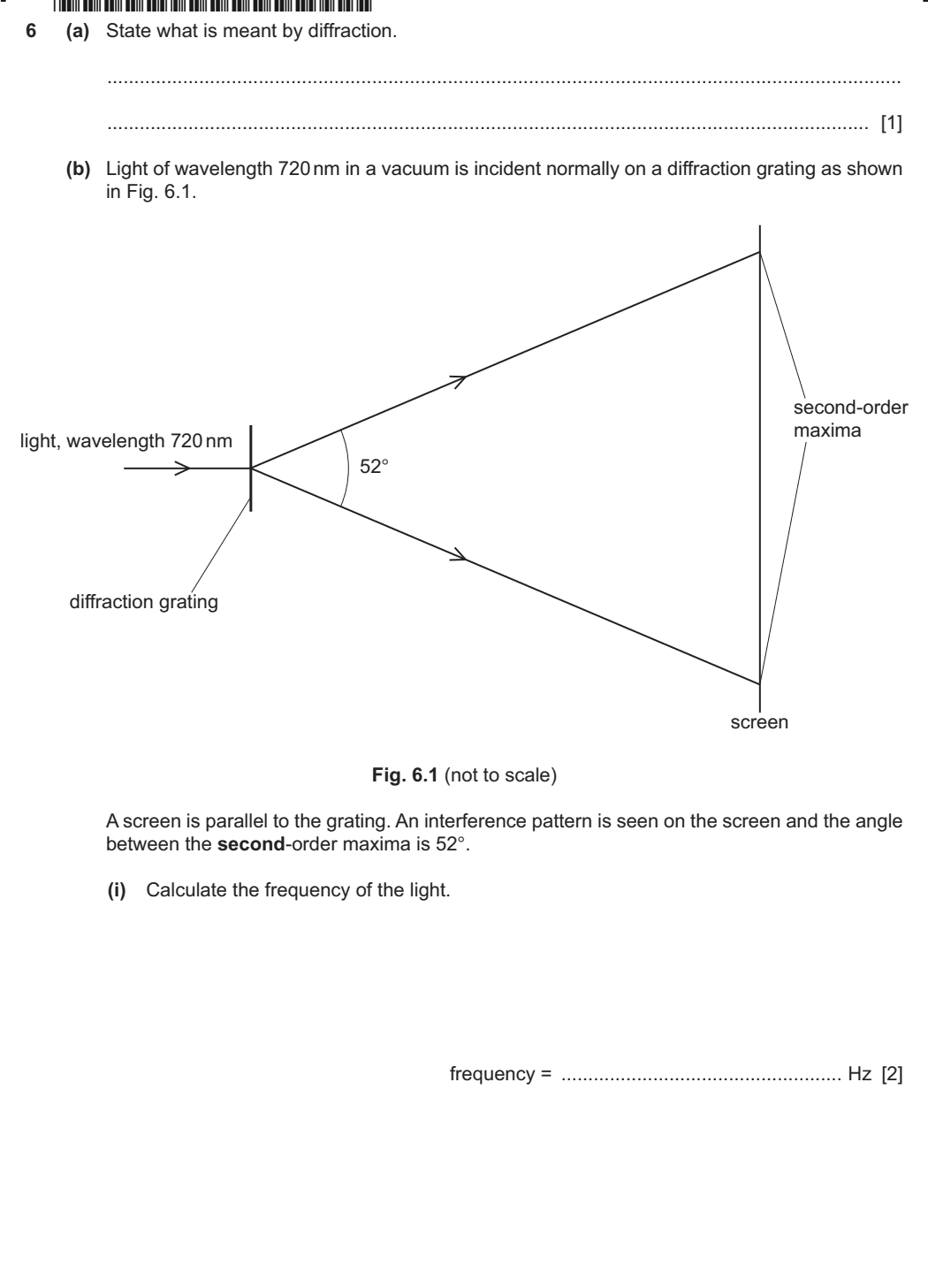 9702 / 23 question 6, page 1 of 2