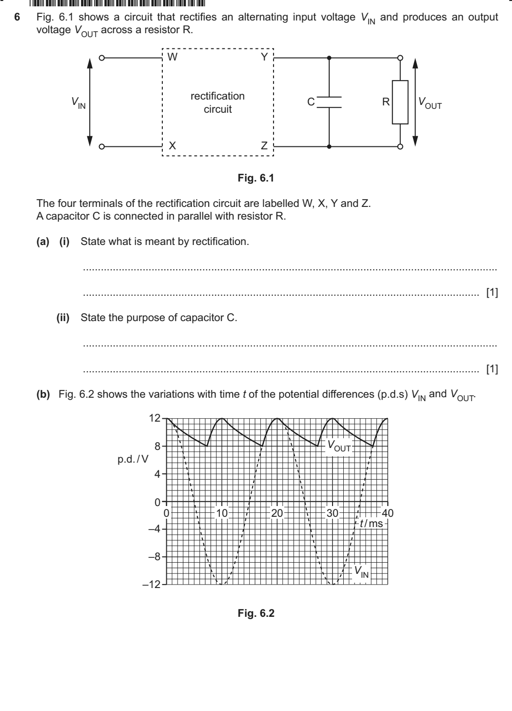 9702 / 41 question 6, page 1 of 3