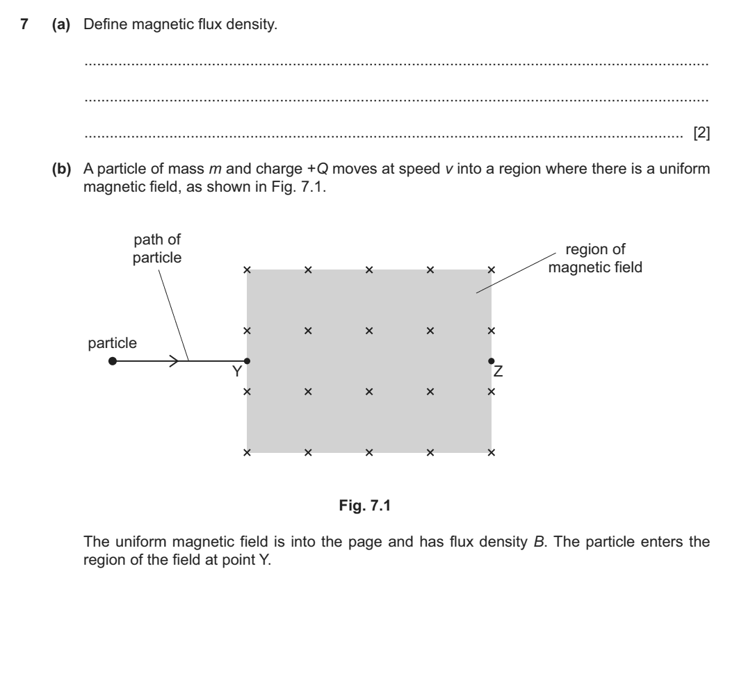 9702 / 41 question 7, page 1 of 2