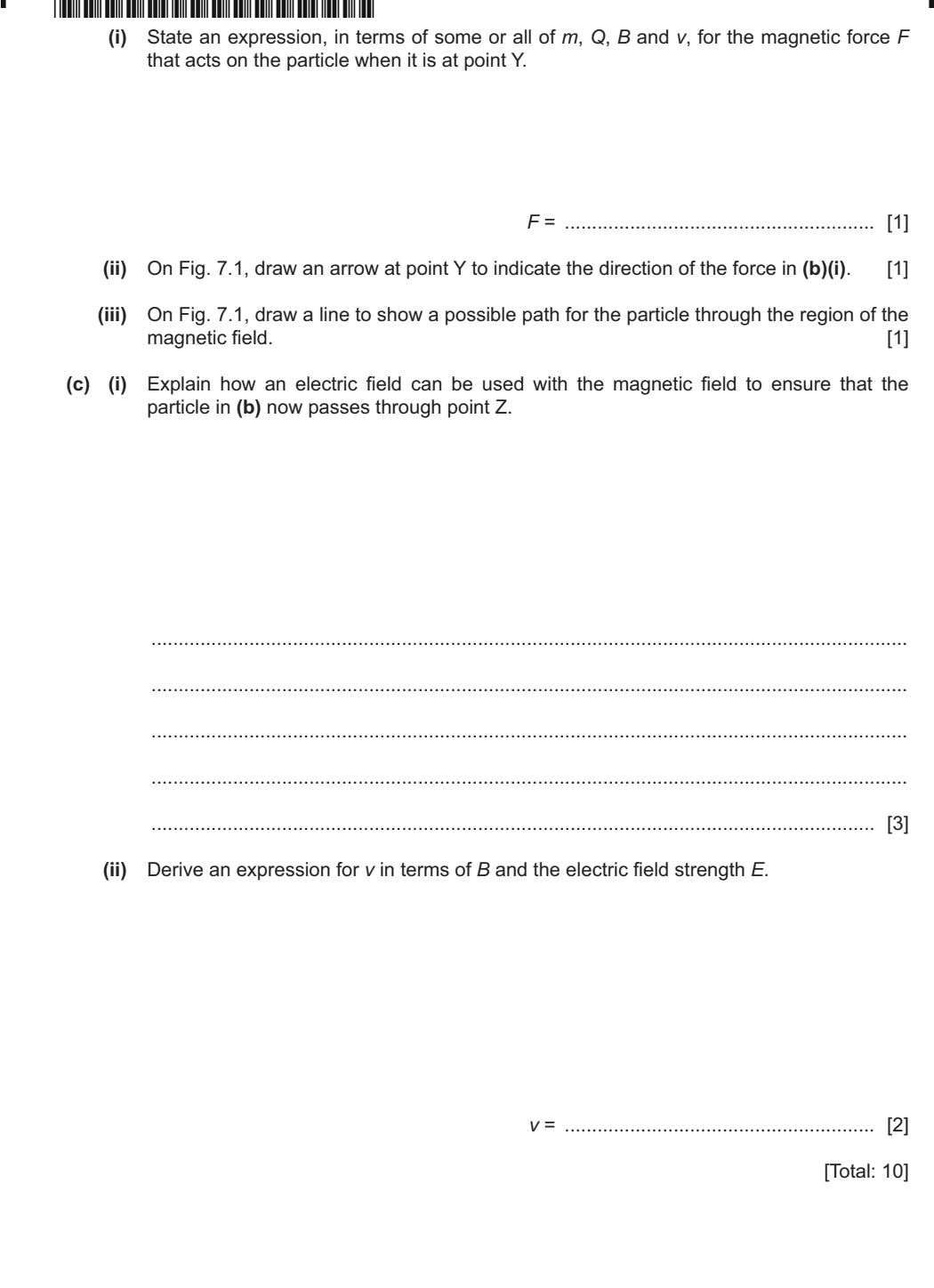 9702 / 41 question 7, page 2 of 2