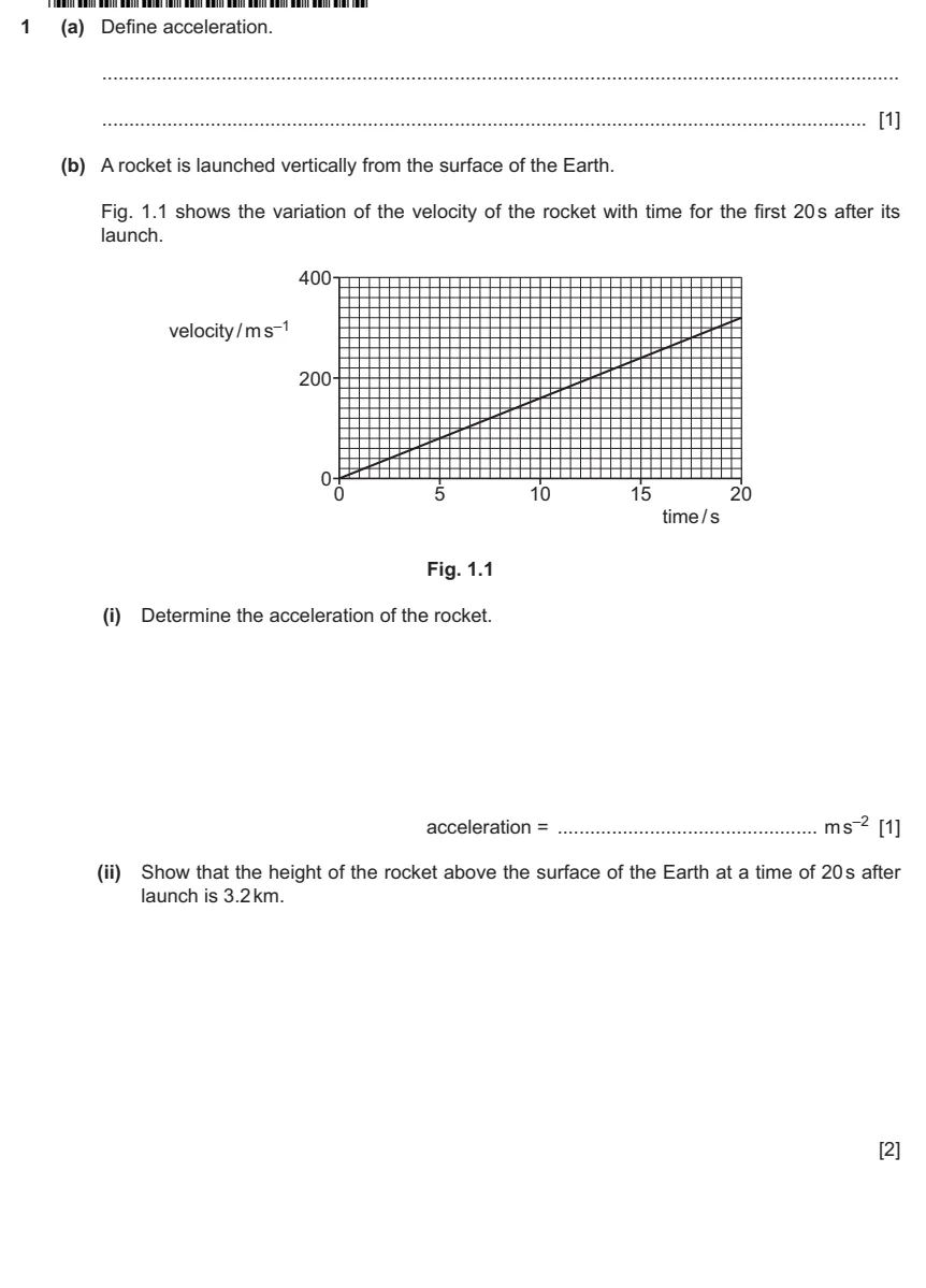 9702 / 23 question 1, page 1 of 2