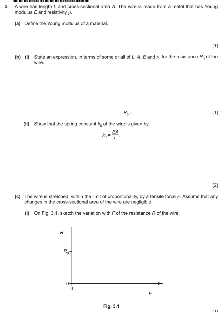 9702 / 23 question 3, page 1 of 2