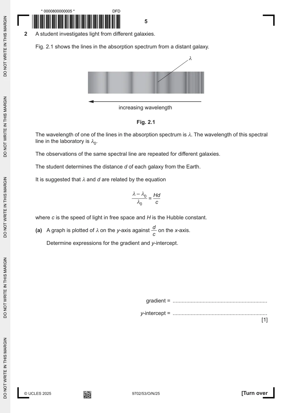 9702 / 53 question 2, page 1 of 4